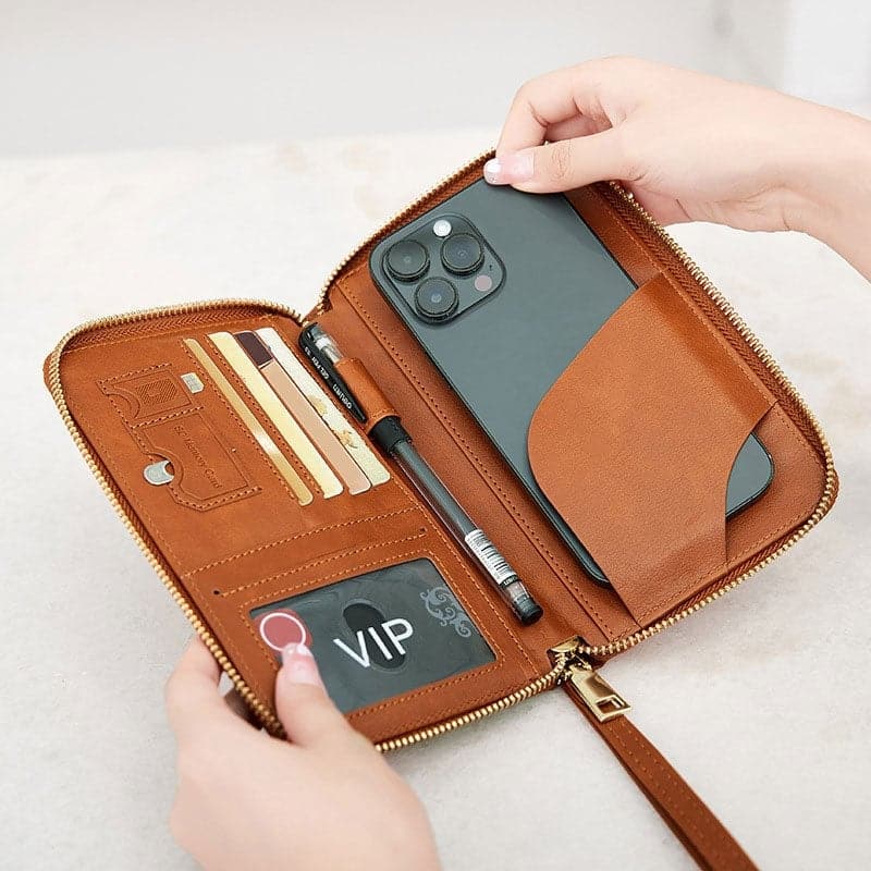 2026 New Multi-Functional RFID Passport Wallet