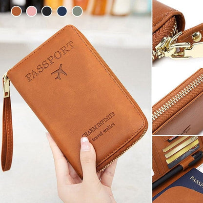 2026 New Multi-Functional RFID Passport Wallet