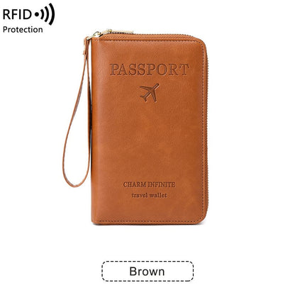 2026 New Multi-Functional RFID Passport Wallet