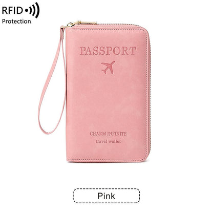 2026 New Multi-Functional RFID Passport Wallet