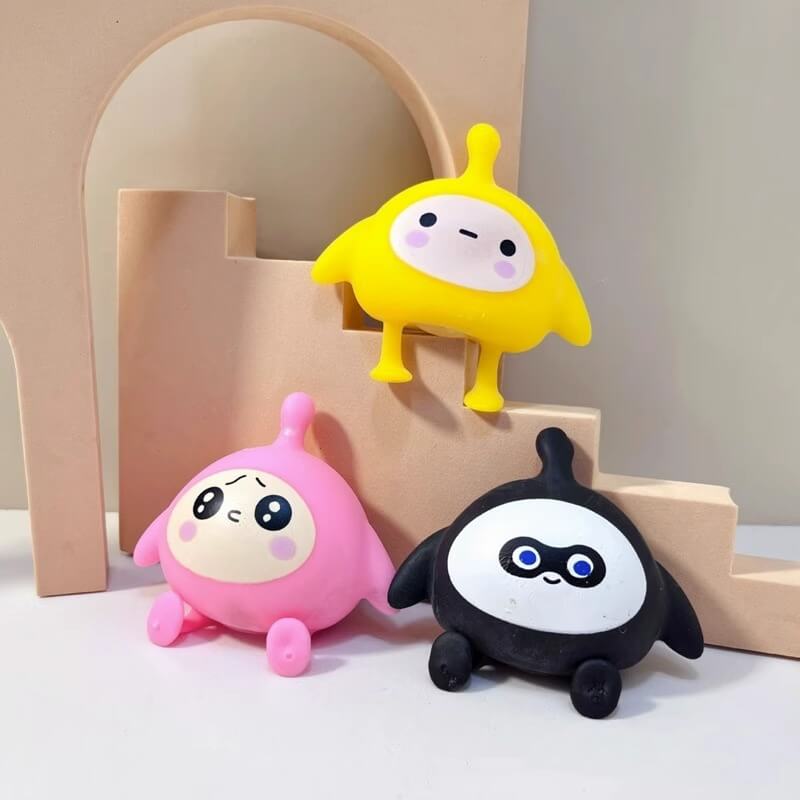 [Random Color 1pcs] The Egglet Stress Relief Toy Children's Doll
