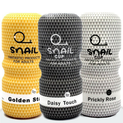 Snail Cup Masturbator for Men - Realistic Texture, Adult Toy for Male Pleasure