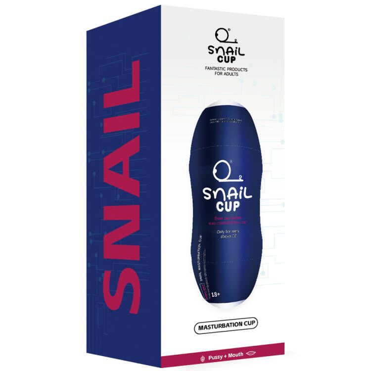 Snail Cup Masturbator for Men - Realistic Texture, Adult Toy for Male Pleasure
