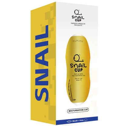 Snail Cup Masturbator for Men - Realistic Texture, Adult Toy for Male Pleasure