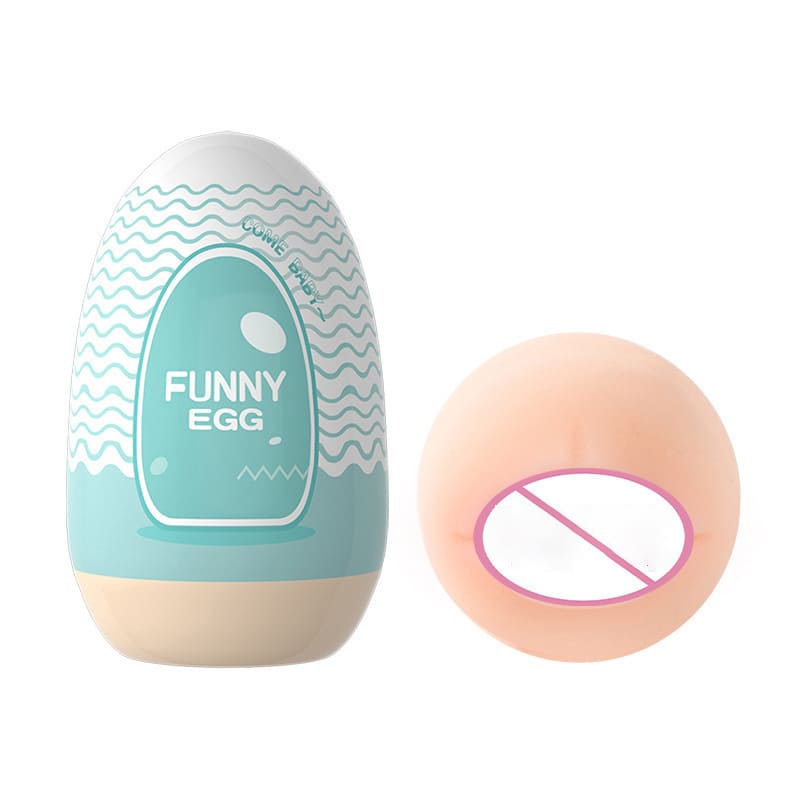 Mini Male Masturbator Egg - Portable Pocket Masturbator for Men