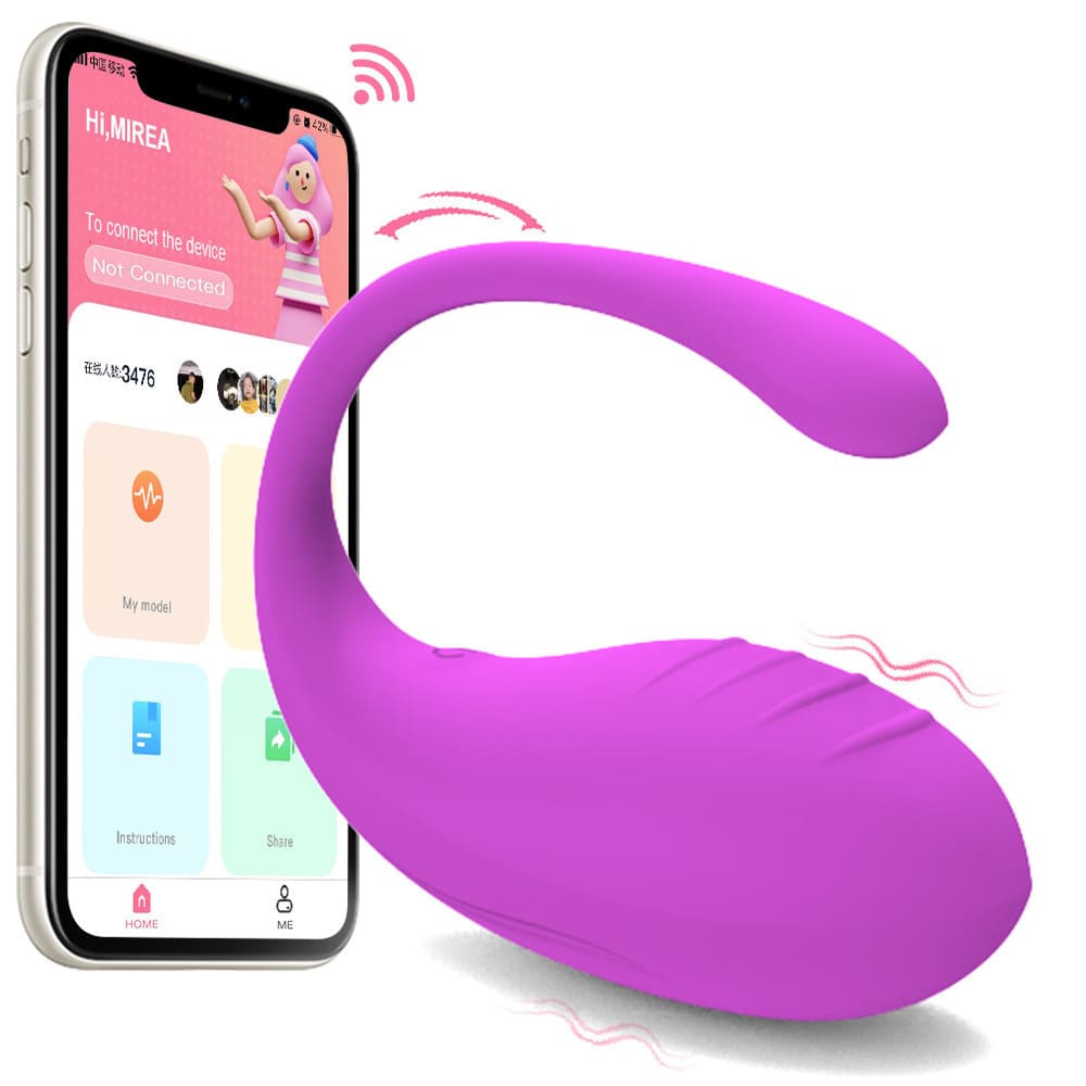 App-Controlled Whale Vibrator – Powerful Egg for Women
