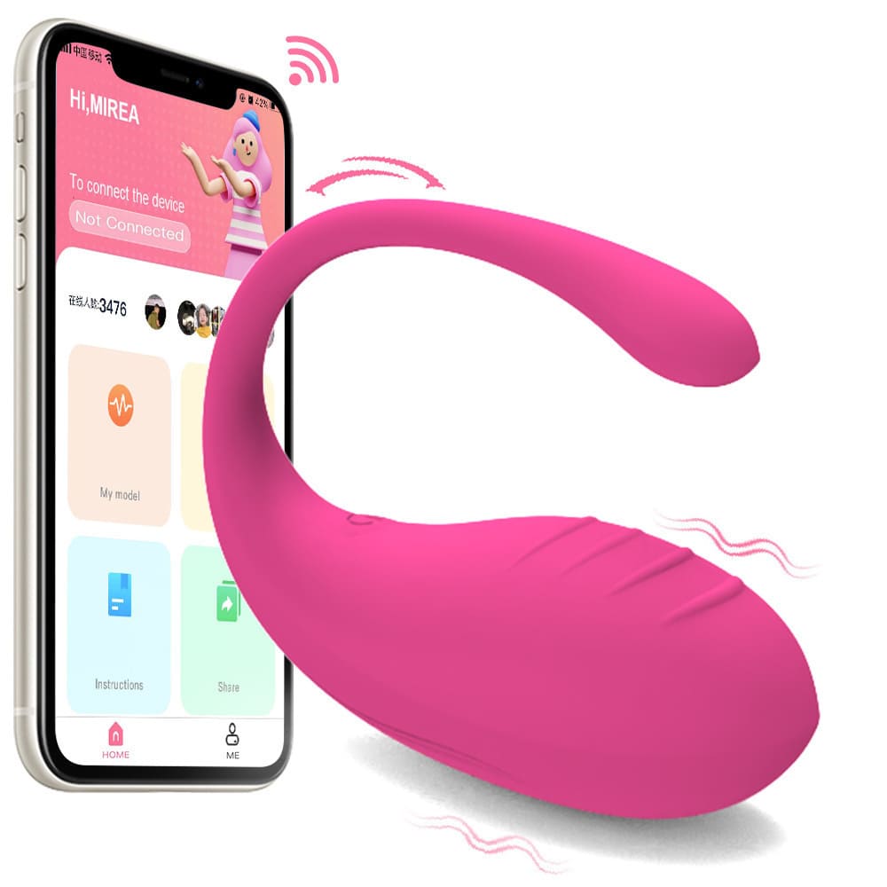 App-Controlled Whale Vibrator – Powerful Egg for Women