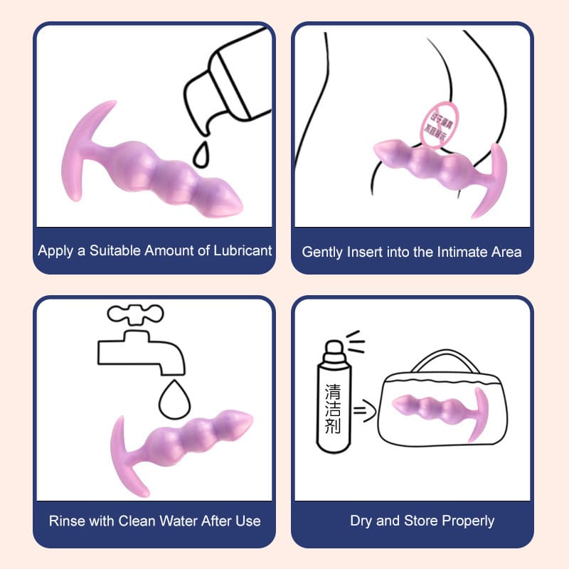Portable Anal Plug – SM Toy for Discreet Pleasure and Stimulation