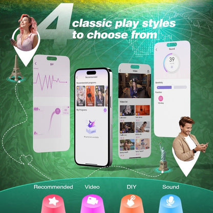 APP-Controlled Men’s 3-in-1 Performance Trainer – Masturbation, Massage & Exercise Device