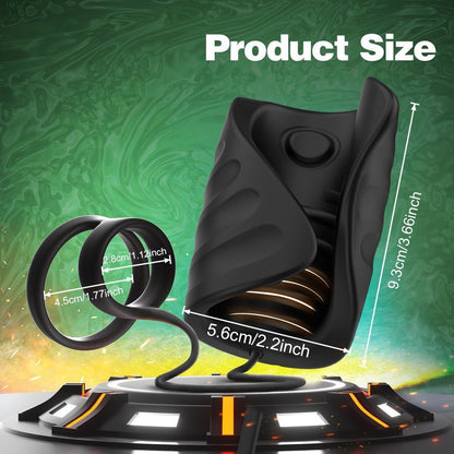 APP-Controlled Men’s 3-in-1 Performance Trainer – Masturbation, Massage & Exercise Device