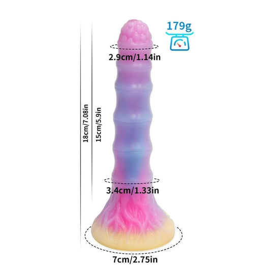 Glow-in-the-Dark Alien Silicone Decorative Ornaments