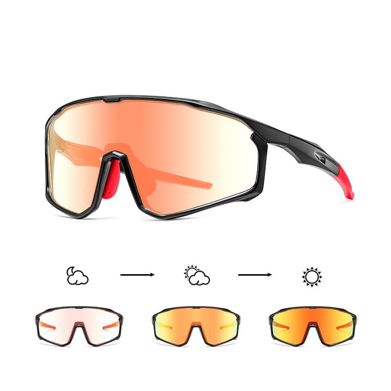 Photochromic Cycling Glasses – Unisex, Auto Darkening, UV Protection