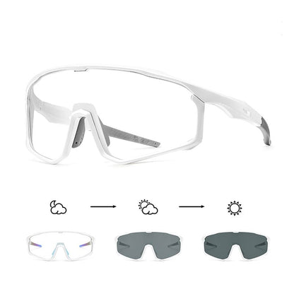 Photochromic Cycling Glasses – Unisex, Auto Darkening, UV Protection