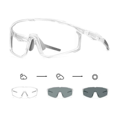 Photochromic Cycling Glasses – Unisex, Auto Darkening, UV Protection