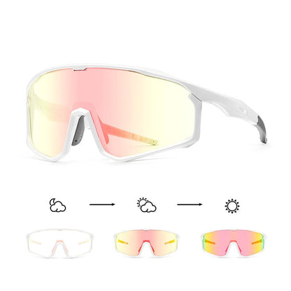 Photochromic Cycling Glasses – Unisex, Auto Darkening, UV Protection