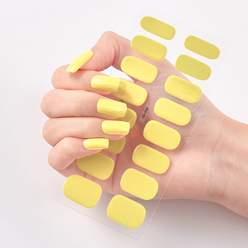 Gel nail stickers, instagram style, waterproof