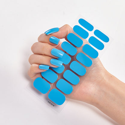 Gel nail stickers, instagram style, waterproof