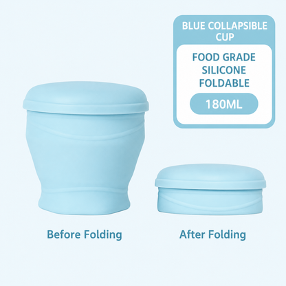 🌈Macaron Foldable Silicone Cup – Food-Grade & Heat-Resistant, Collapsible & Portable Travel Cup for Outdoor & Daily Use