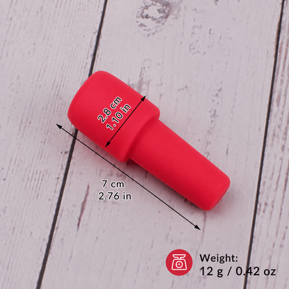 [5 PCS] Universal Reusable Silicone Bottle Stoppers – Leak-Proof Food-Grade Bottle Seals