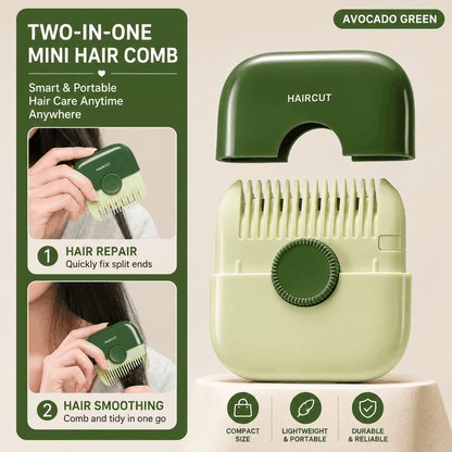 💇‍♀️Double-Sided Thinning Comb – Hair Trimmer & Layering Tool for Home Use