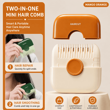 💇‍♀️Double-Sided Thinning Comb – Hair Trimmer & Layering Tool for Home Use
