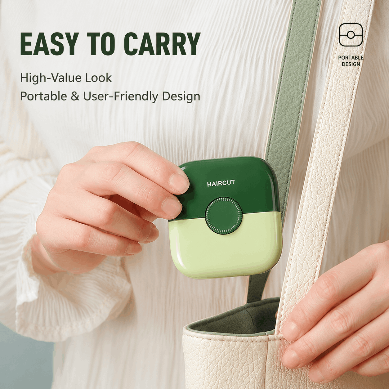 💇‍♀️Double-Sided Thinning Comb – Hair Trimmer & Layering Tool for Home Use