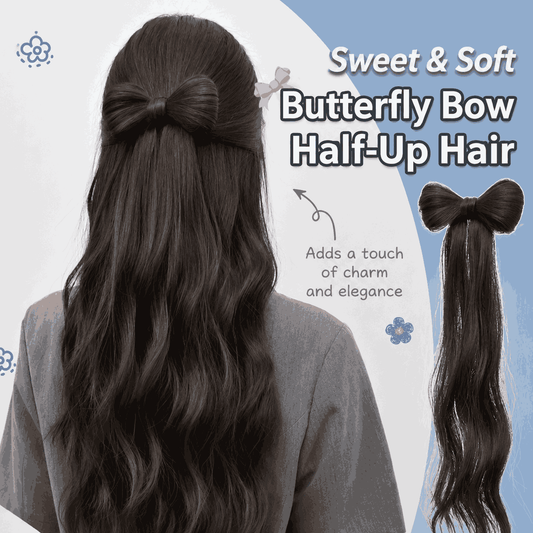 🎀Bow Ponytail Clip – Instant Style for Short or Long Hair