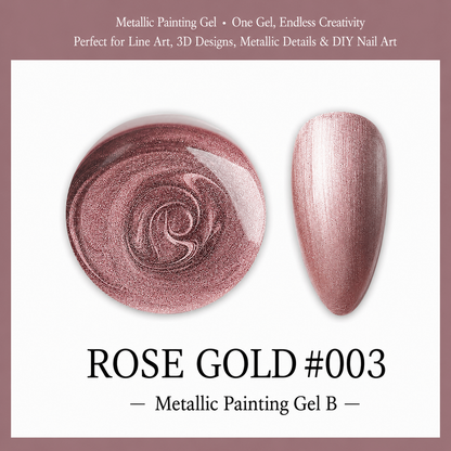 💅✨Mirror Metallic Nail Gel