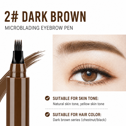 ✨Waterproof Four-tip Beard and Eyebrow Pen