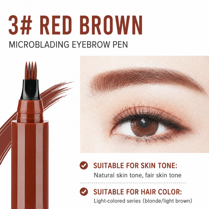 ✨Waterproof Four-tip Beard and Eyebrow Pen