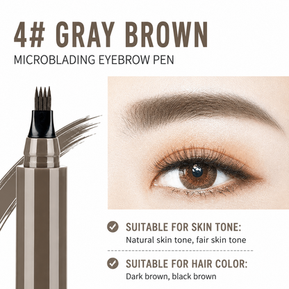 ✨Waterproof Four-tip Beard and Eyebrow Pen