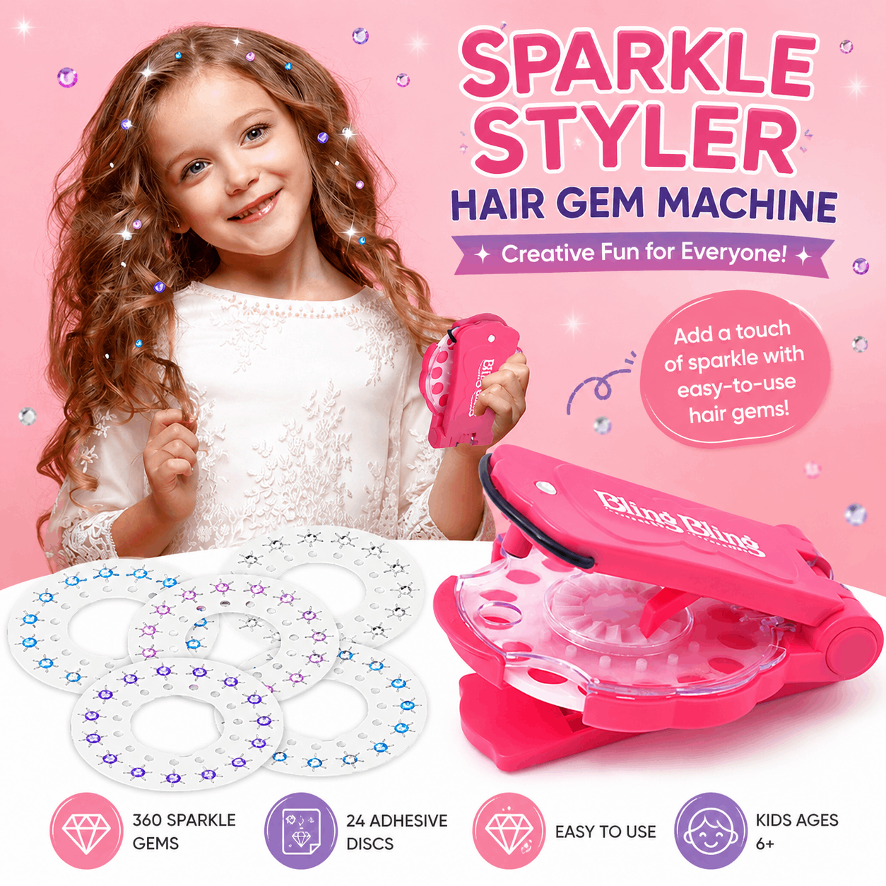 ✨💎Blinger Gem Stapler