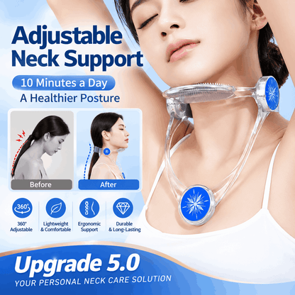 Adjustable Neck Brace – Neck Support & Prevents Slouching, for Kids & Adults