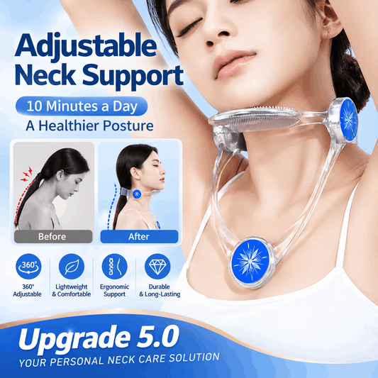 Adjustable Neck Brace – Neck Support & Prevents Slouching, for Kids & Adults
