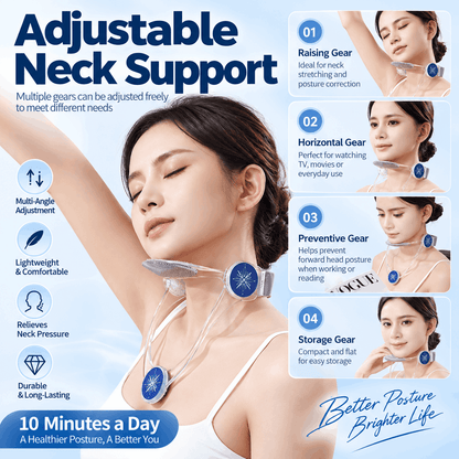 Adjustable Neck Brace – Neck Support & Prevents Slouching, for Kids & Adults