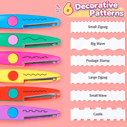 Kids Safety Scissors – Round-Tip, for Crafts & School