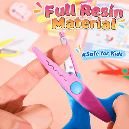 Kids Safety Scissors – Round-Tip, for Crafts & School