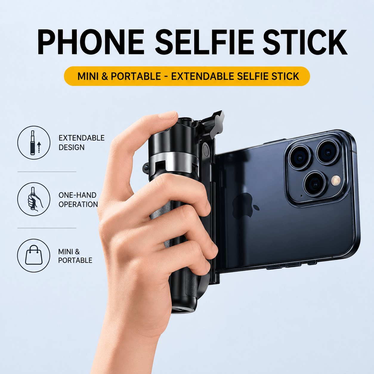Mini Bluetooth Selfie Stick