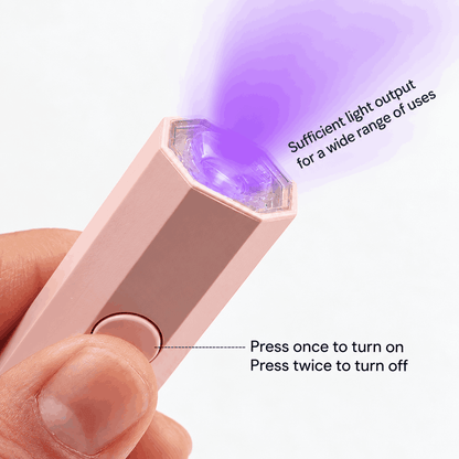 Portable One-Bar Nail Lamp – Rechargeable & Handheld
