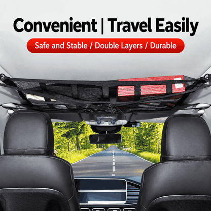 Car Ceiling Storage Net
