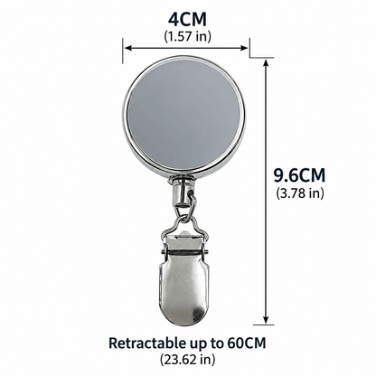 Retractable Clip – No-Drill, for Clothes & Towels