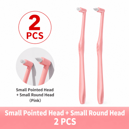 2-Pack Orthodontic Toothbrush – Soft Bristles for Braces