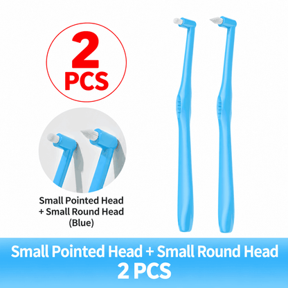 2-Pack Orthodontic Toothbrush – Soft Bristles for Braces