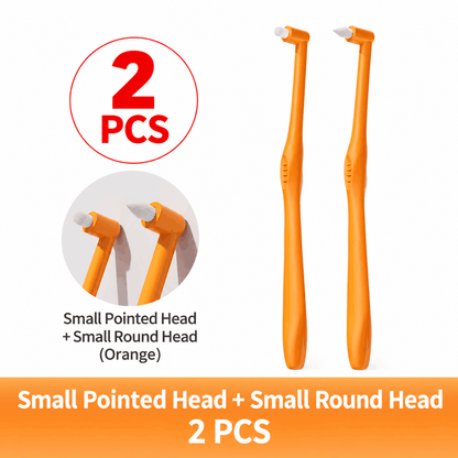 2-Pack Orthodontic Toothbrush – Soft Bristles for Braces