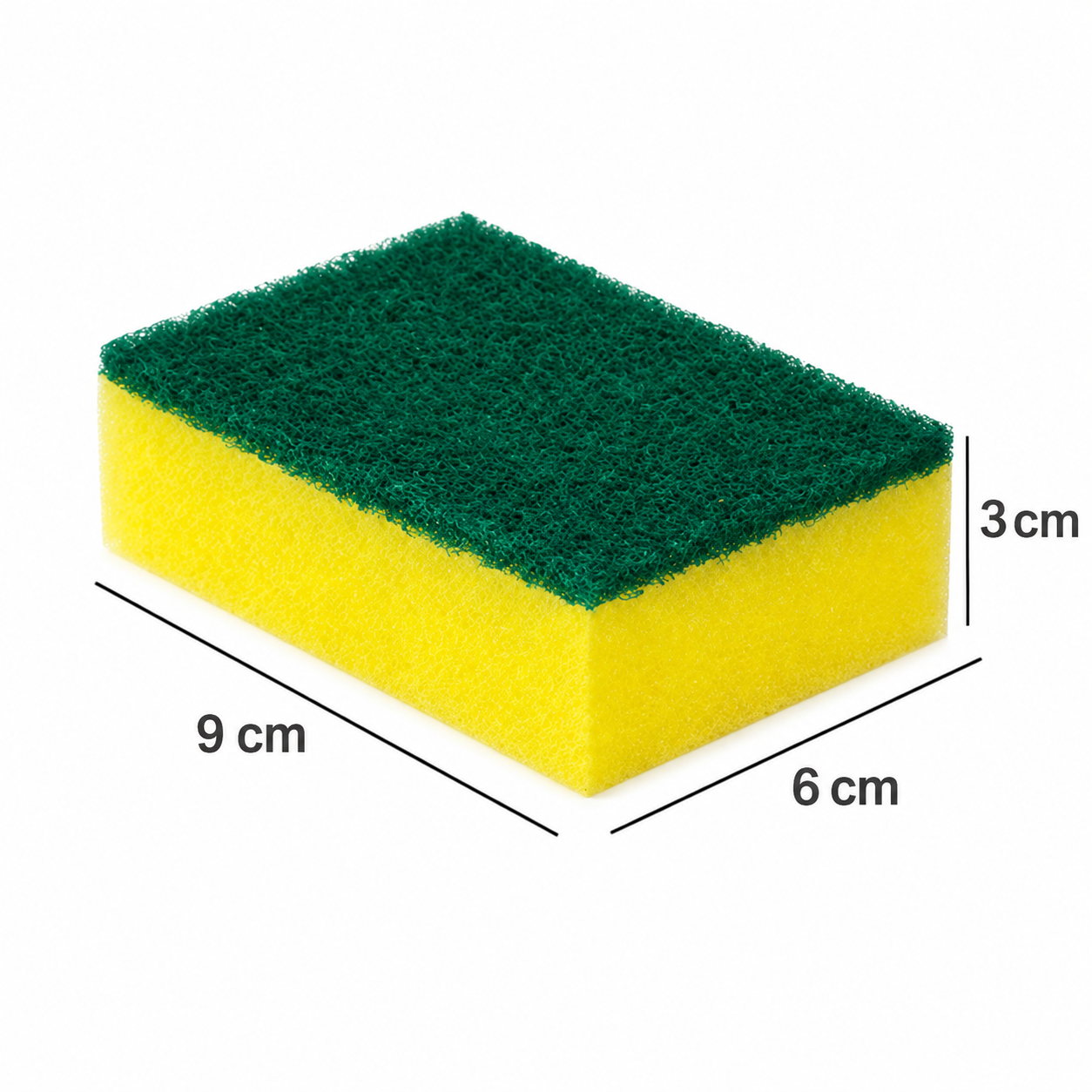 Kitchen Cleaning Magic Sponge, Super Absorbent Scrubber, Non-Scratch Sponge for Pots & Cookware