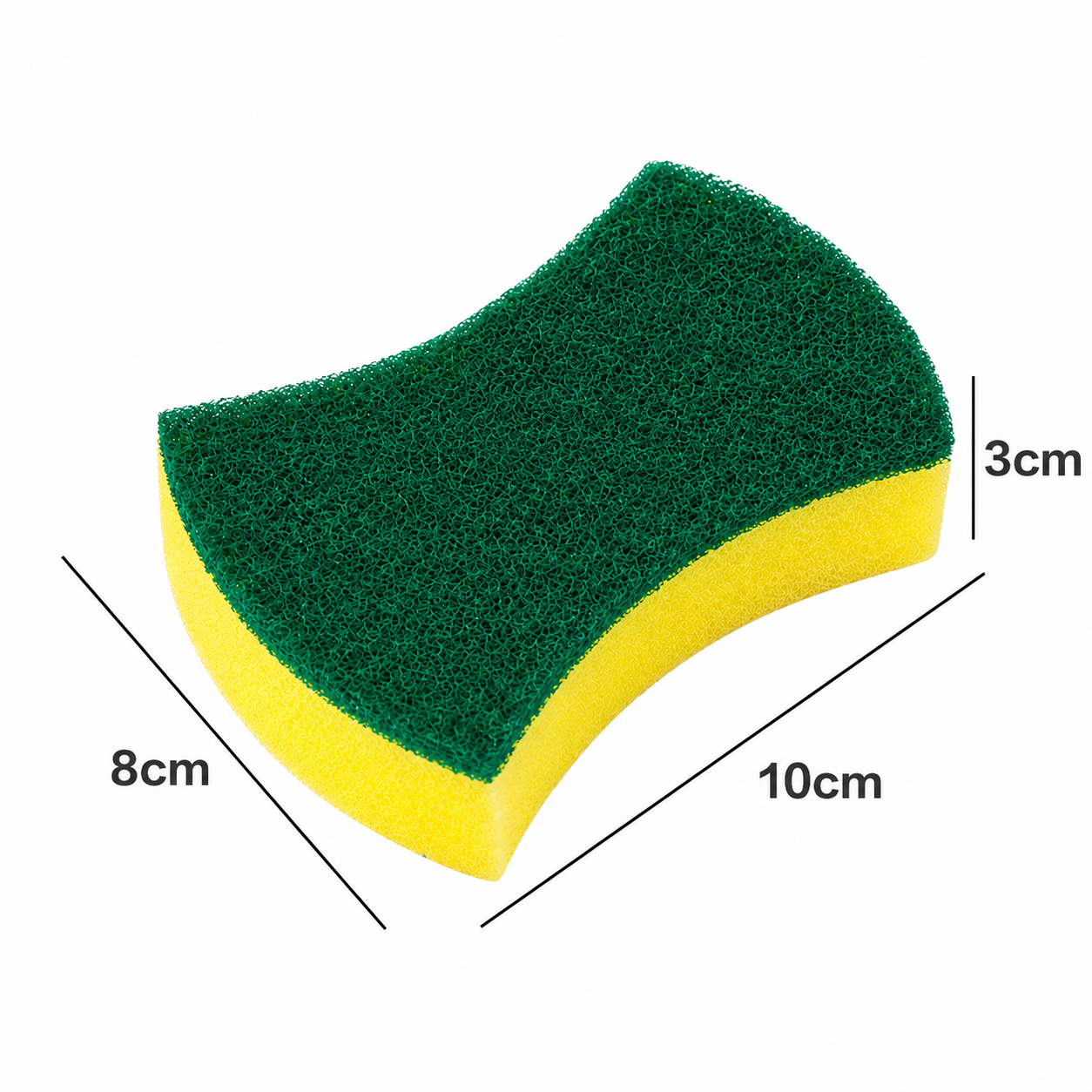 Kitchen Cleaning Magic Sponge, Super Absorbent Scrubber, Non-Scratch Sponge for Pots & Cookware