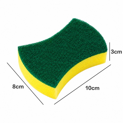 Kitchen Cleaning Magic Sponge, Super Absorbent Scrubber, Non-Scratch Sponge for Pots & Cookware