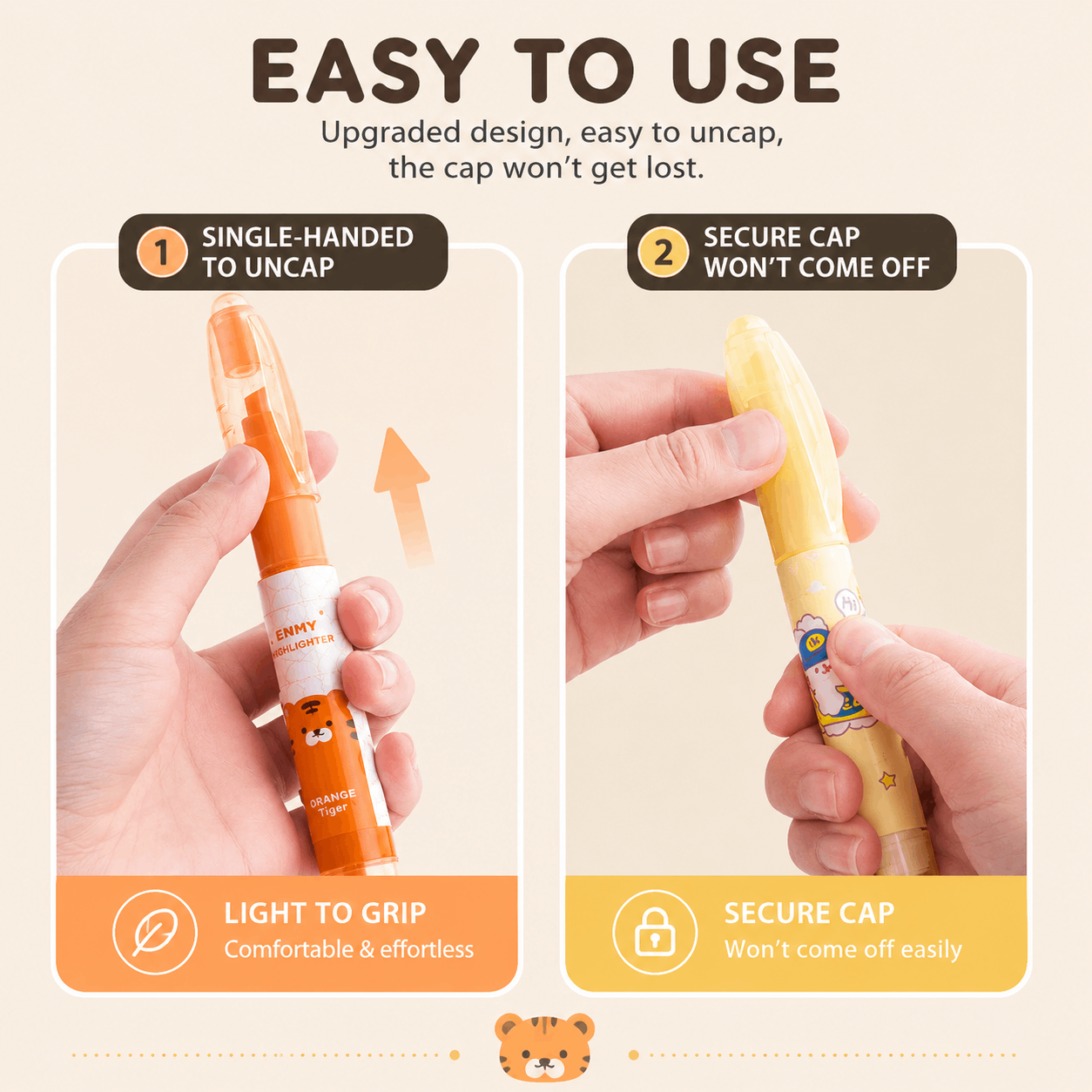 🖍️ENMY Erasable Morandi Highlighters – Pastel Macaron Colors, Large Capacity, Smudge-Free Note-Taking Essential