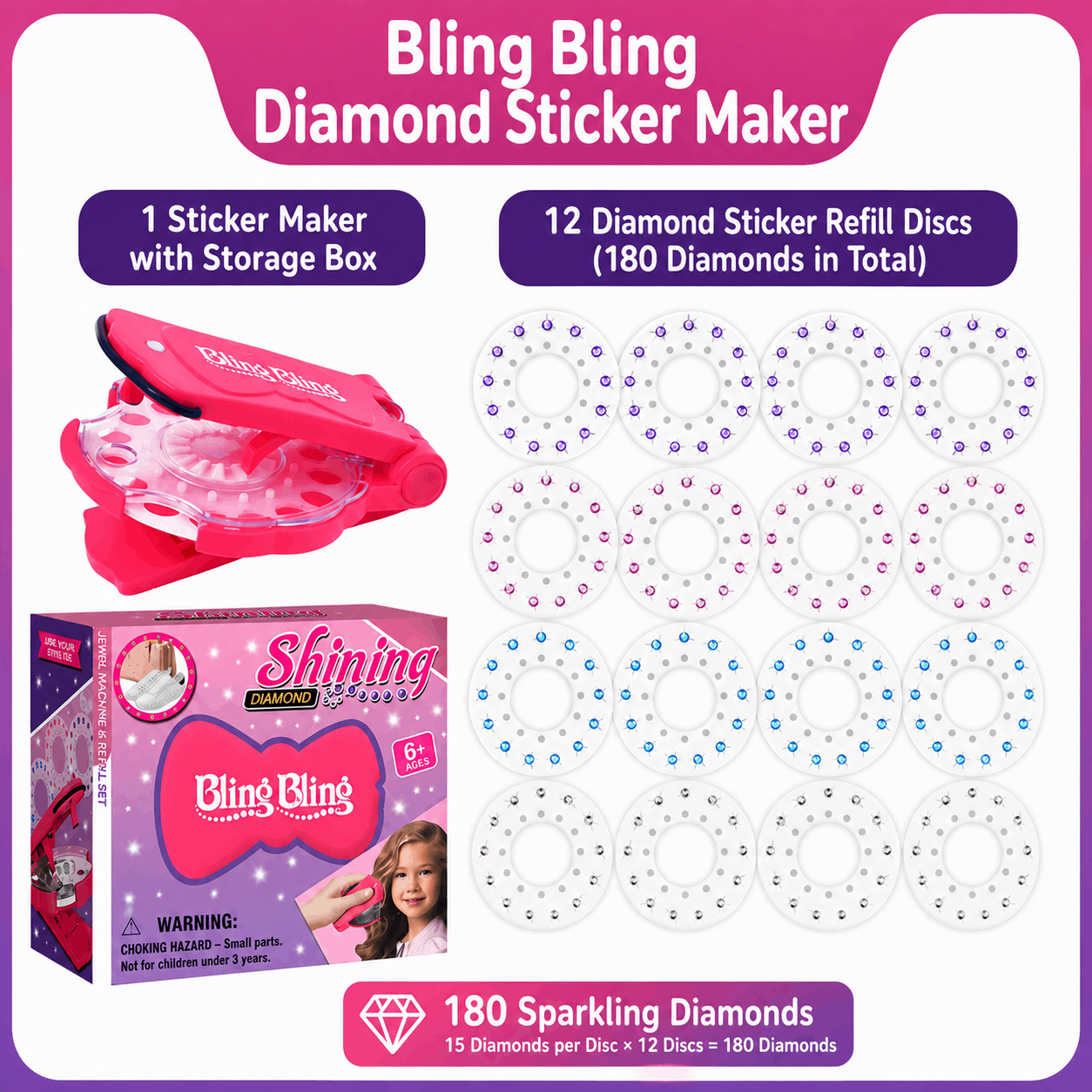 ✨💎Blinger Gem Stapler