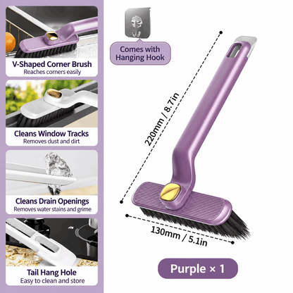 Rotating Gap Brush – Swivel Head for Corners & Gaps